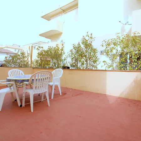 Centrico Con Terraza, A 350m De La Playa En Santa Margarita - Es-228-108 * 罗萨斯